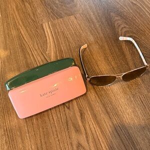 Kate Spade sunglasses with case
